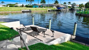 Villa | 3 bedrooms, Internet - Love Bird Canalfront Villa Lounge Terrace Heated Pool pet Friendly (Cape Coral)
