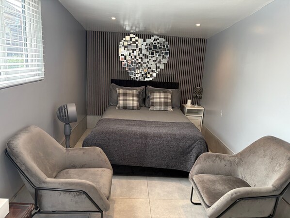 1 dormitorio, wifi gratis, ropa de cama y accesible en silla de ruedas