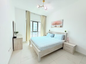 1 chambre, fer et planche à repasser, Wi-Fi, literie fournie