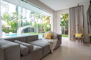 Living area - Villa Luja by GORO (Canggu)
