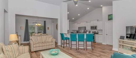 Televisión, oficina