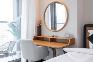 Apartment | 1 bedroom - Homey 1-bedroom Apartment in Business Bay With a View of City Skyline (Dubai)