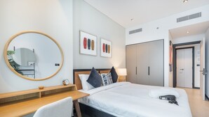 Apartment | 1 bedroom - Homey 1-bedroom Apartment in Business Bay With a View of City Skyline (Dubai)