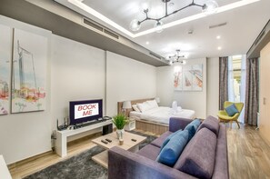 Studio - Modern Studio Apartment for 4 at Sadaf 8 Near The Walk at JBR (Dubai)