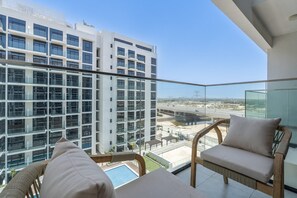 Studio - Immaculate Studio Great for 2 in Meydan (Dubai)