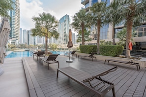 1 bedroom - Astonishing 1 Bedroom Flat in No 9 Tower Dubai Marina (Dubai)