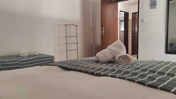 2 slaapkamers, beddengoed
