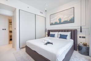 House | 1 bedroom, Internet - 1 Bedroom in Marina Vista With Full Palm Views (Dubai)