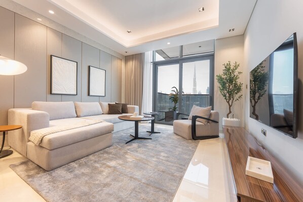 Apartment | 1 bedroom, Internet - 1 Bedroom in Nobles Tower With Burj Khalifa Views (Dubai)