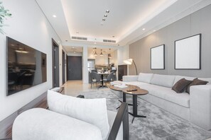 Apartment | 1 bedroom, Internet - 1 Bedroom in Nobles Tower With Burj Khalifa Views (Dubai)