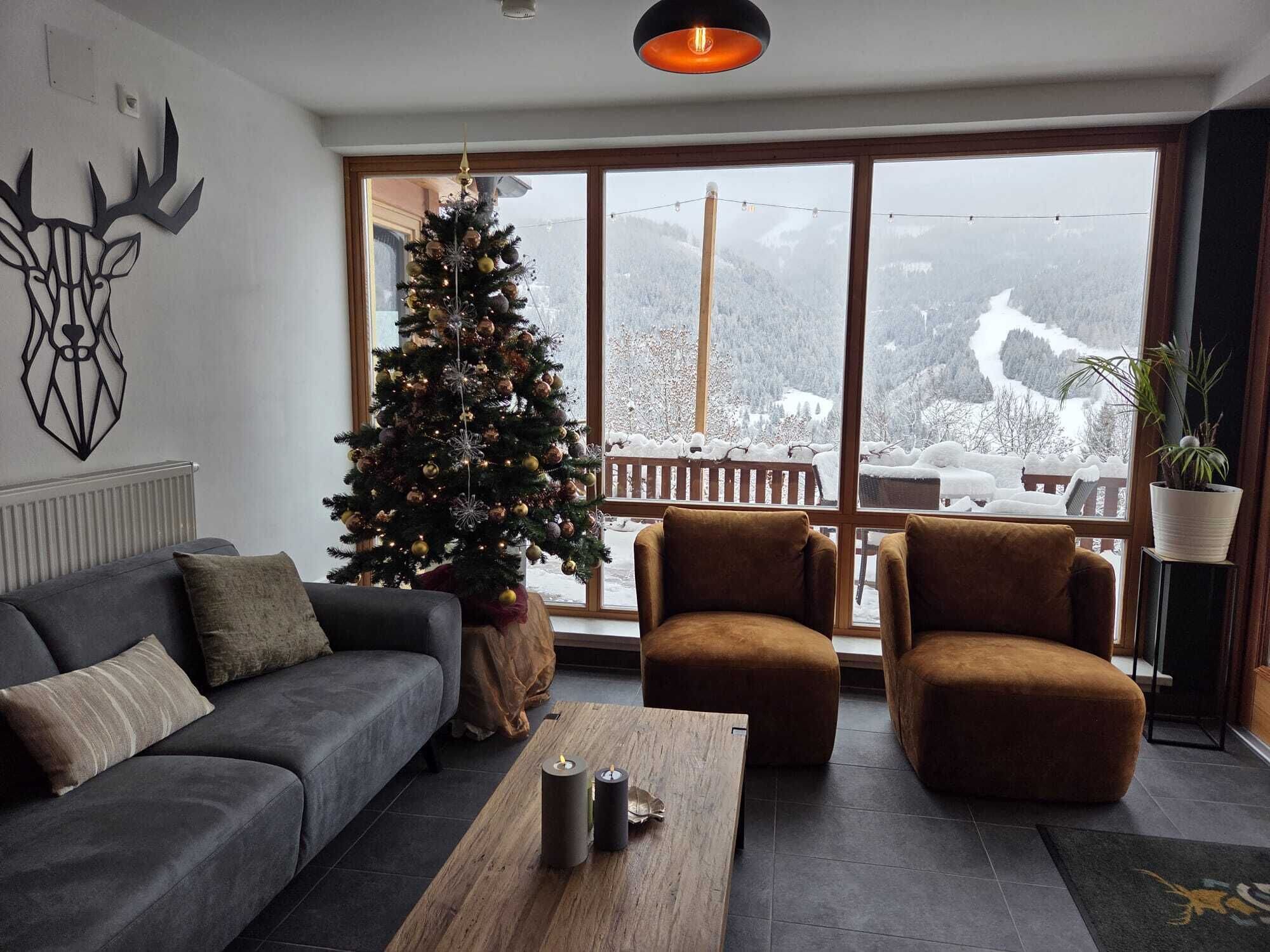 Sala de estar en el lobby