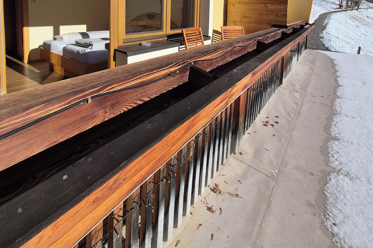 标准双人房, 阳台, 山景 | 露台