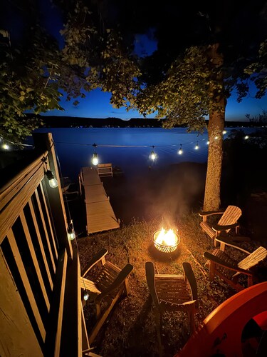 Waterfront Dog-Friendly Finger Lakes Retreat with Private Dock, Swim and Fish