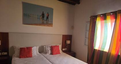 Villa Bouganvilea â Rustic Charm, Sea View, and Pool in Cidade Velha