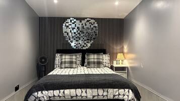 Monolocale Superior, angolo cottura, vista giardino | Wi-Fi gratuito