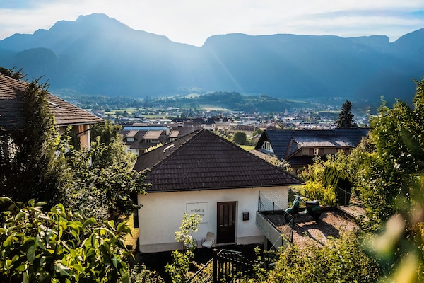 Blick von der Unterkunft