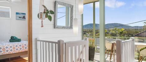 4 bedrooms, iron/ironing board, travel cot, WiFi