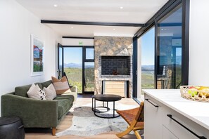 Classic Cabin, Balcony, Mountain View | Laptop workspace, free WiFi