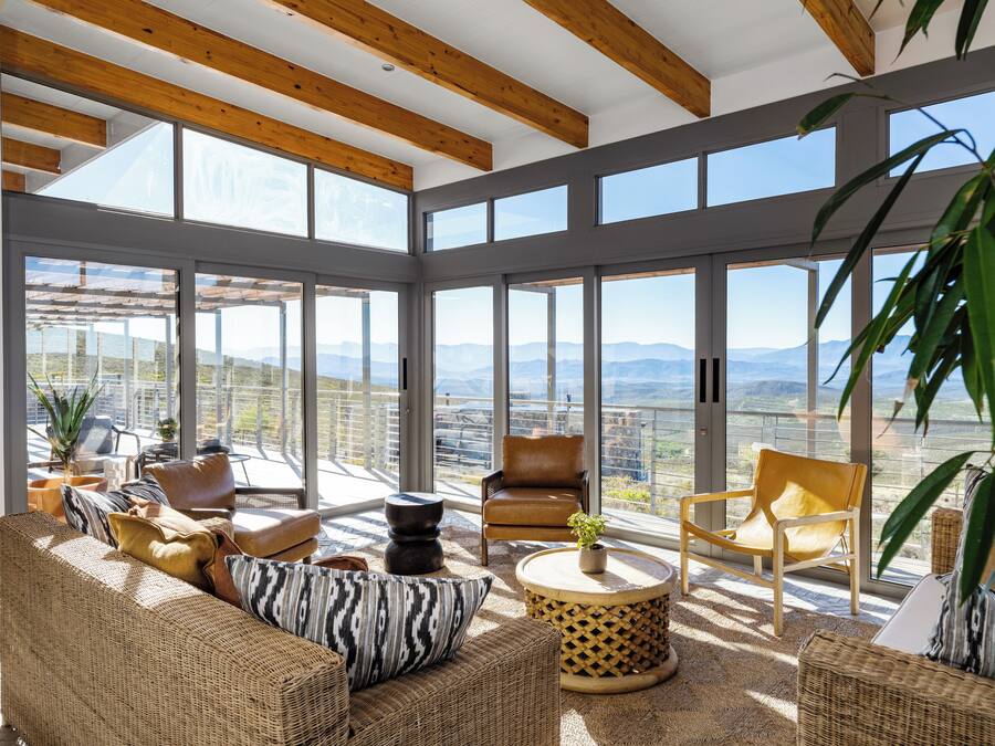 Classic Cabin, Balcony, Mountain View | Laptop workspace, free WiFi, bed sheets