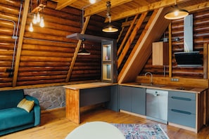 Bungalow Comfort | Cucina privata | Pentole/stoviglie/utensili
