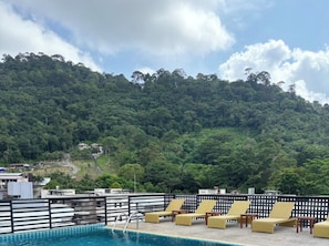 Rooftop pool