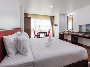 Deluxe Plus Room | In-room safe, desk, laptop workspace, blackout curtains - The Kris Resort Hotel (Patong)