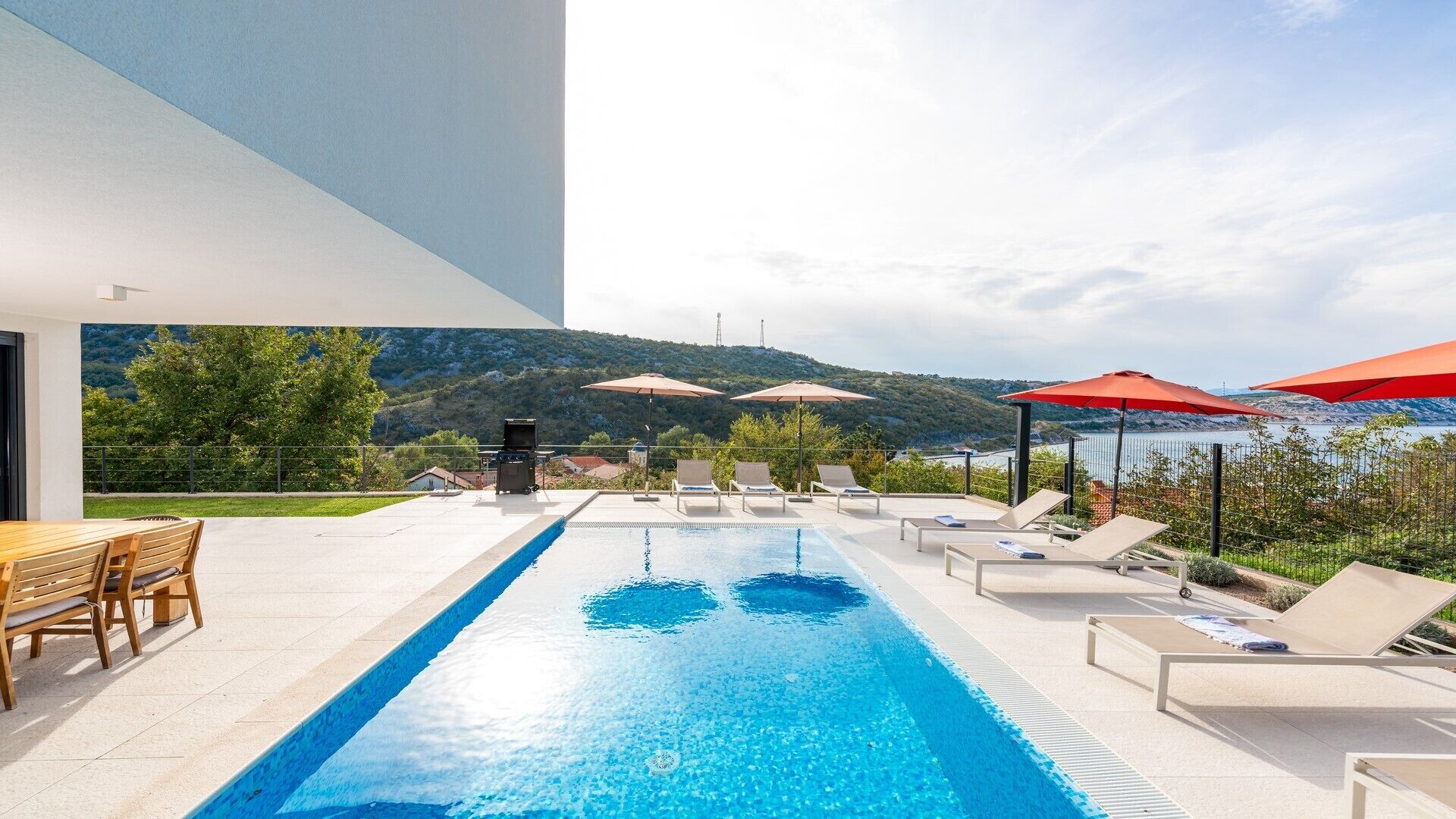 Una piscina climatizada