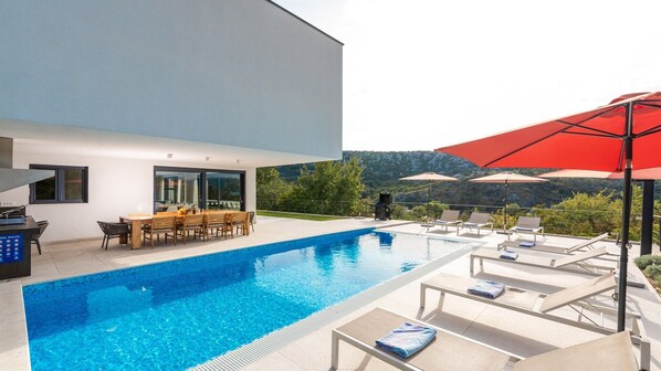 Piscine chauffée