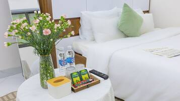 Standard Room | Laptop workspace, blackout drapes, soundproofing, iron/ironing board