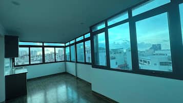 Family Apartment | Private kitchen | Fridge, cookware/dishes/utensils, eco-friendly cleaning products