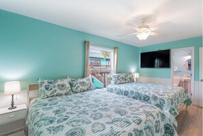 2 bedrooms, desk, iron/ironing board, free WiFi