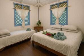 2 Schlafzimmer, Schreibtisch, kostenloses WLAN, Bettwäsche