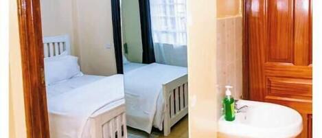 2 slaapkamers, internet, beddengoed