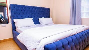 2 多间卧室、上网接入、床单