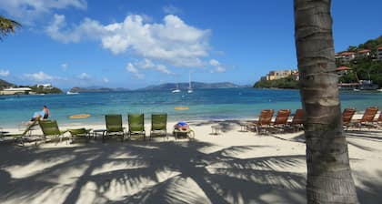 3-bedroom condo with AC, Private Pool, Private Beach and more in St Thomas