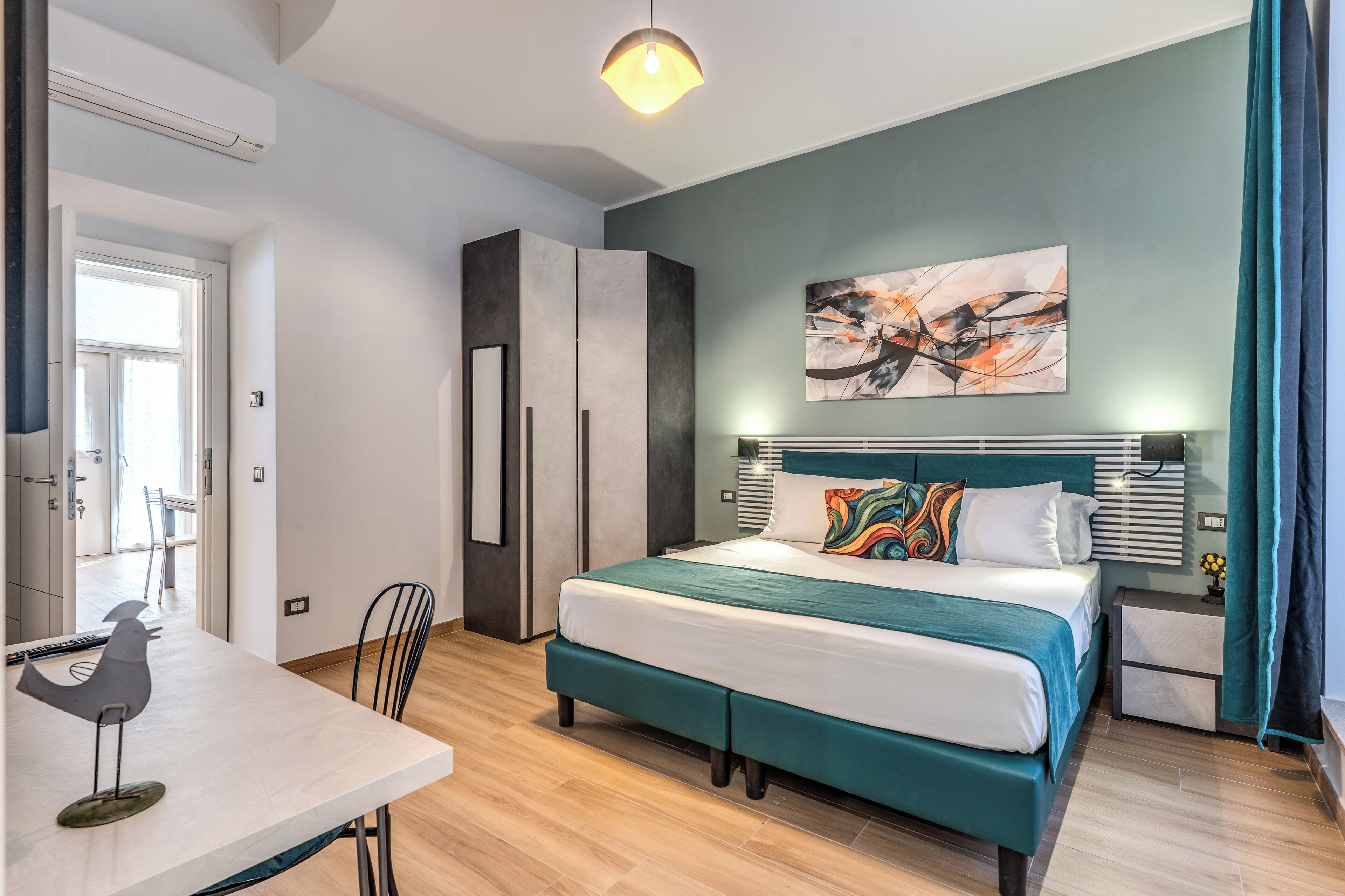 2 Schlafzimmer, Schreibtisch, Bügeleisen/Bügelbrett, kostenloses WLAN