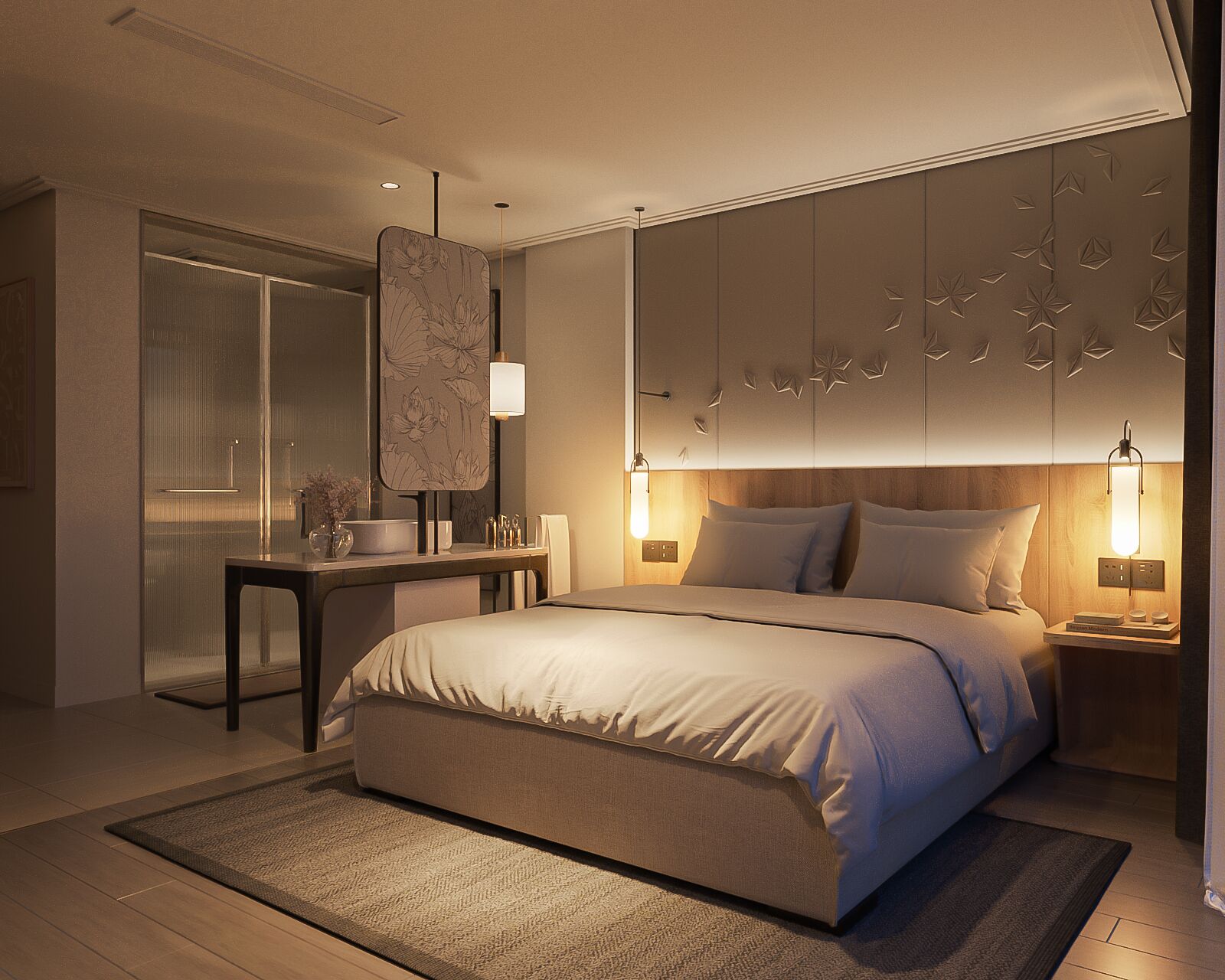 スイート バルコニー シティビュー (Metropole, French Balcony) | 高級寝具、低反発ベッド、ミニバー、セーフティボックス (室内)