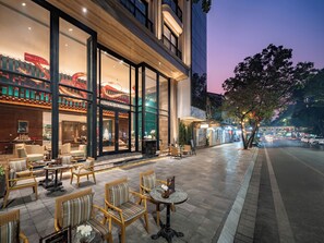 Fassade der Unterkunft