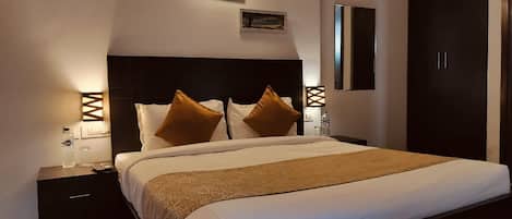 Wi-Fi de cortesia, roupa de cama