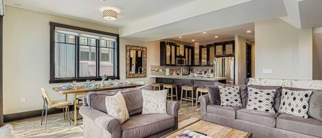 TV connectée, cheminée