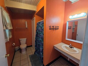 Towels, soap, toilet paper