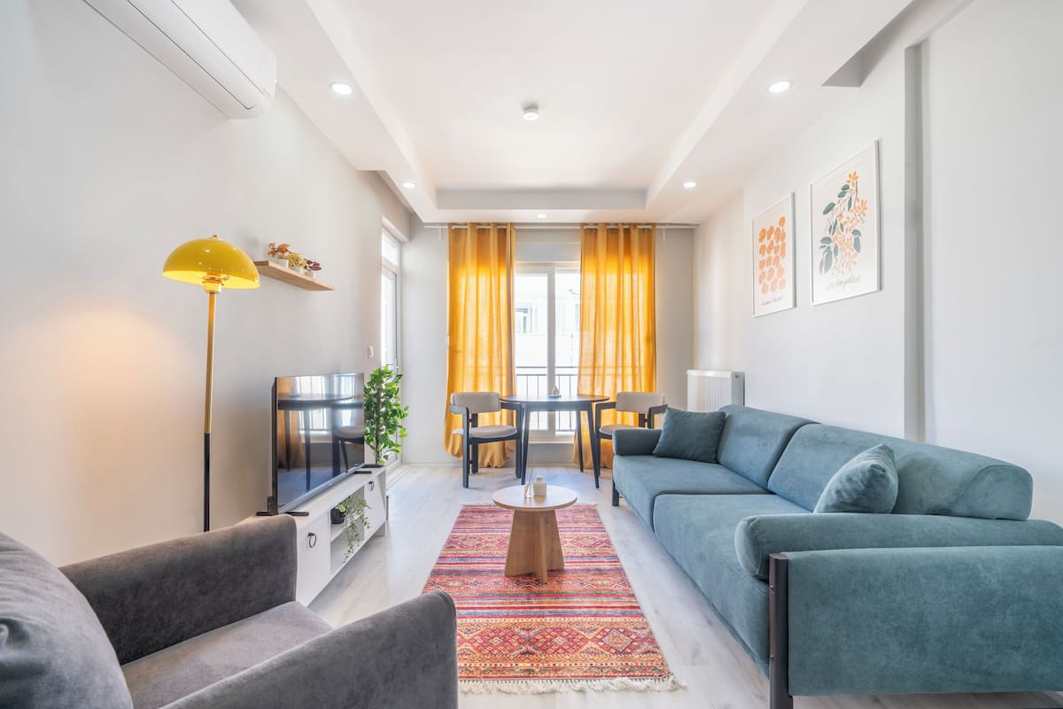 Family Apartment, 2 Bedrooms, Non Smoking, Balcony | Egyptian cotton sheets, premium bedding, desk, laptop workspace