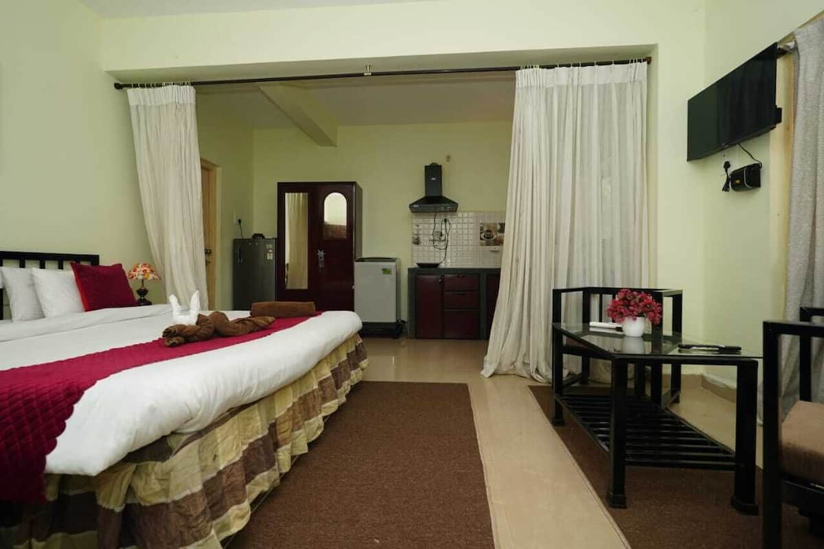 Studio Premium, balcon, vue jardin | Draps fournis