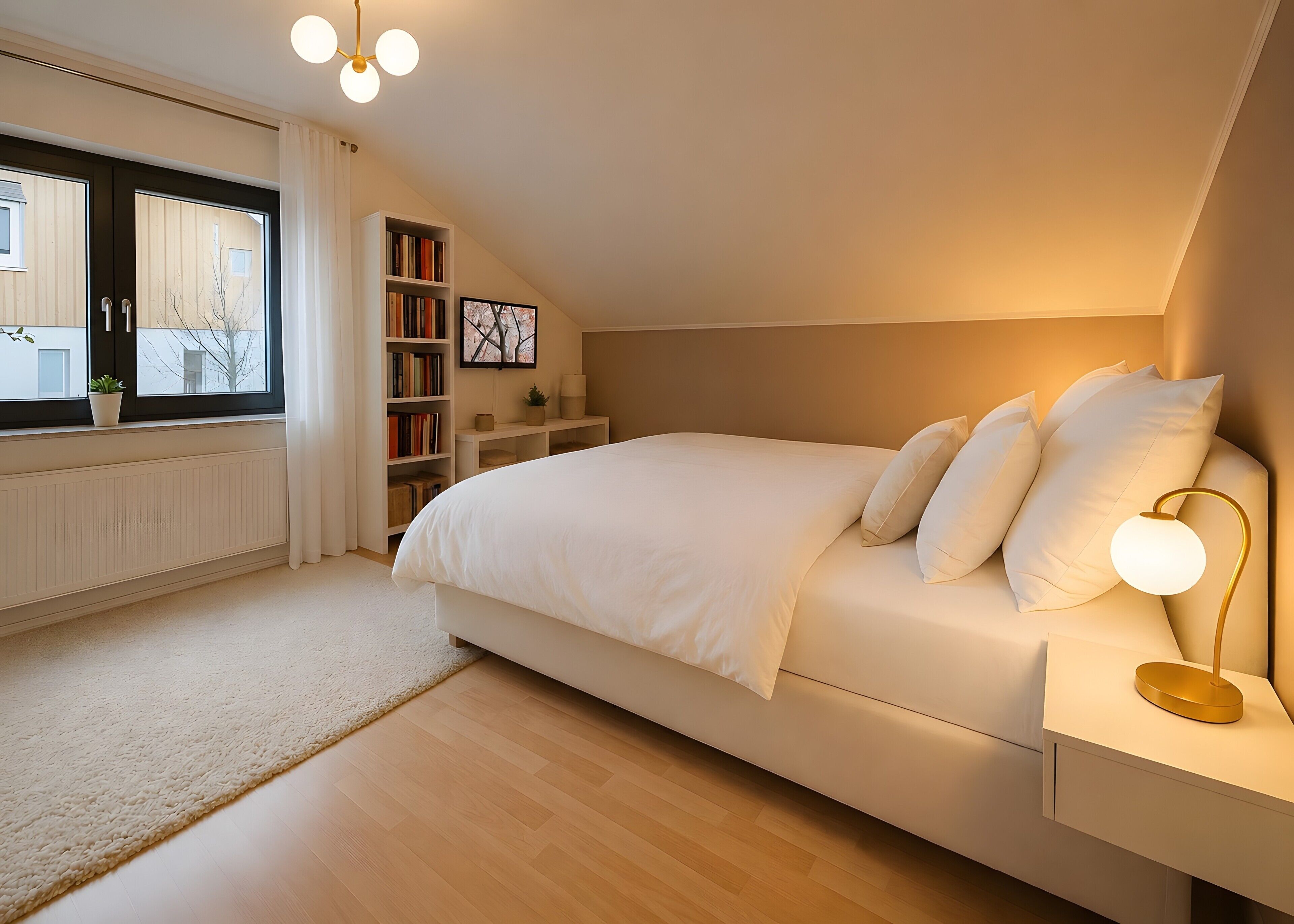 2 chambres, fer et planche à repasser, Wi-Fi, literie fournie