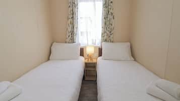 3 habitaciones, decoración personalizada y muebles diferentes