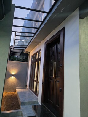 Detalhe da fachada