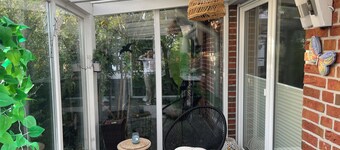 Vacation home with sauna, garden & whirlpool by the lake