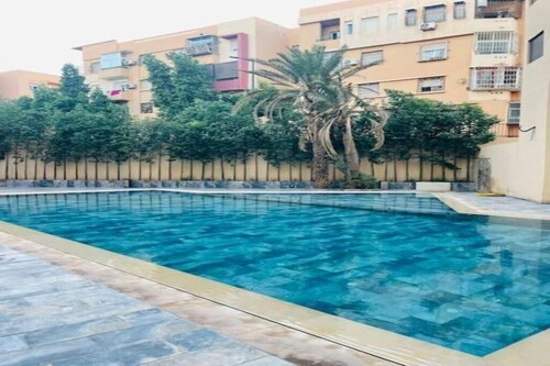 appartement luxueux au centre de marrakech avec piscine