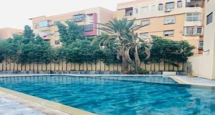 appartement luxueux au centre de marrakech avec piscine