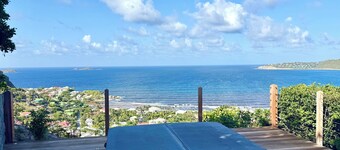Love St Barth's 
Breathtaking views in a lovely private house
